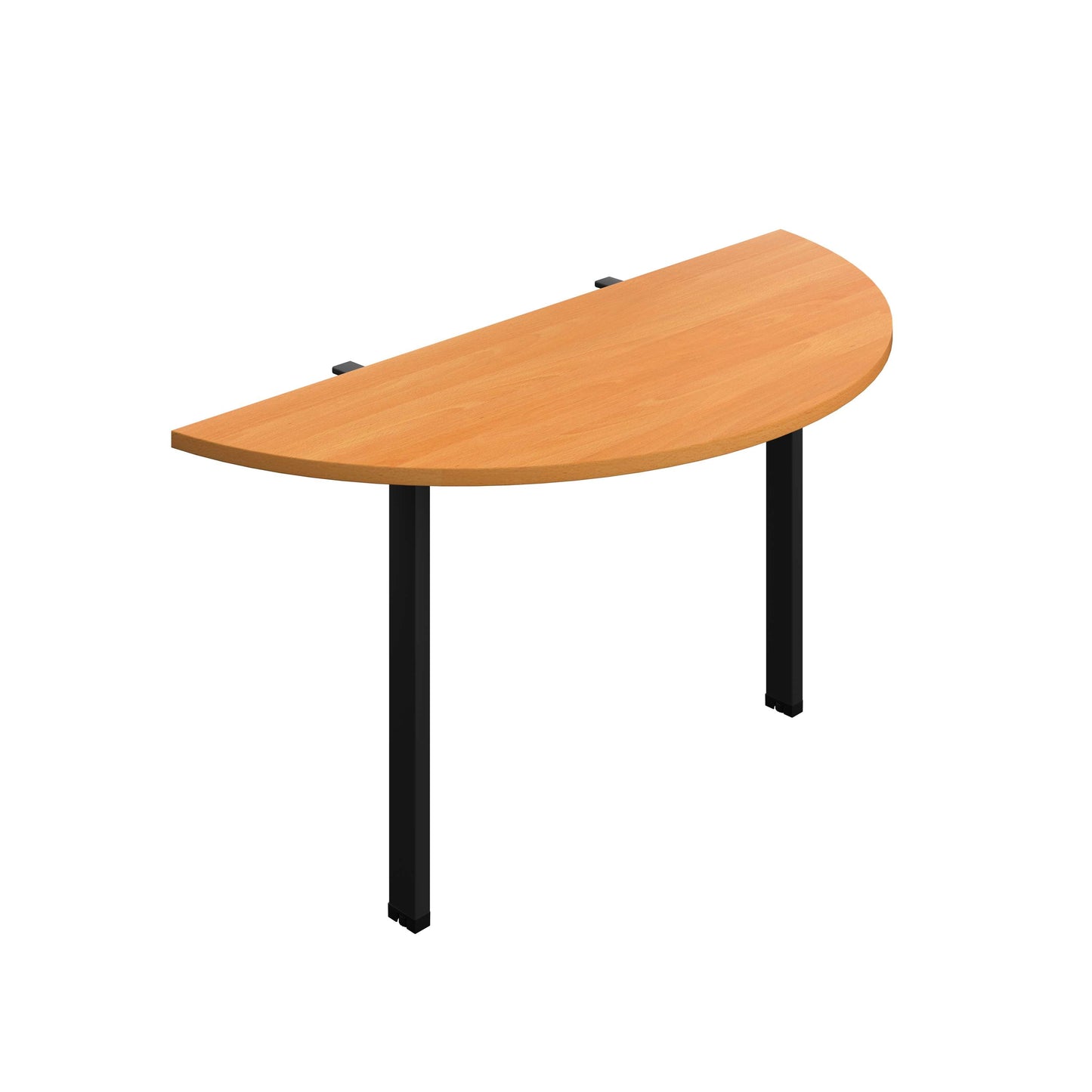 Synergy Screen Depth D-End Single Person Bench : Goal Post Leg : 1400 | 600 | Unlimited/Black