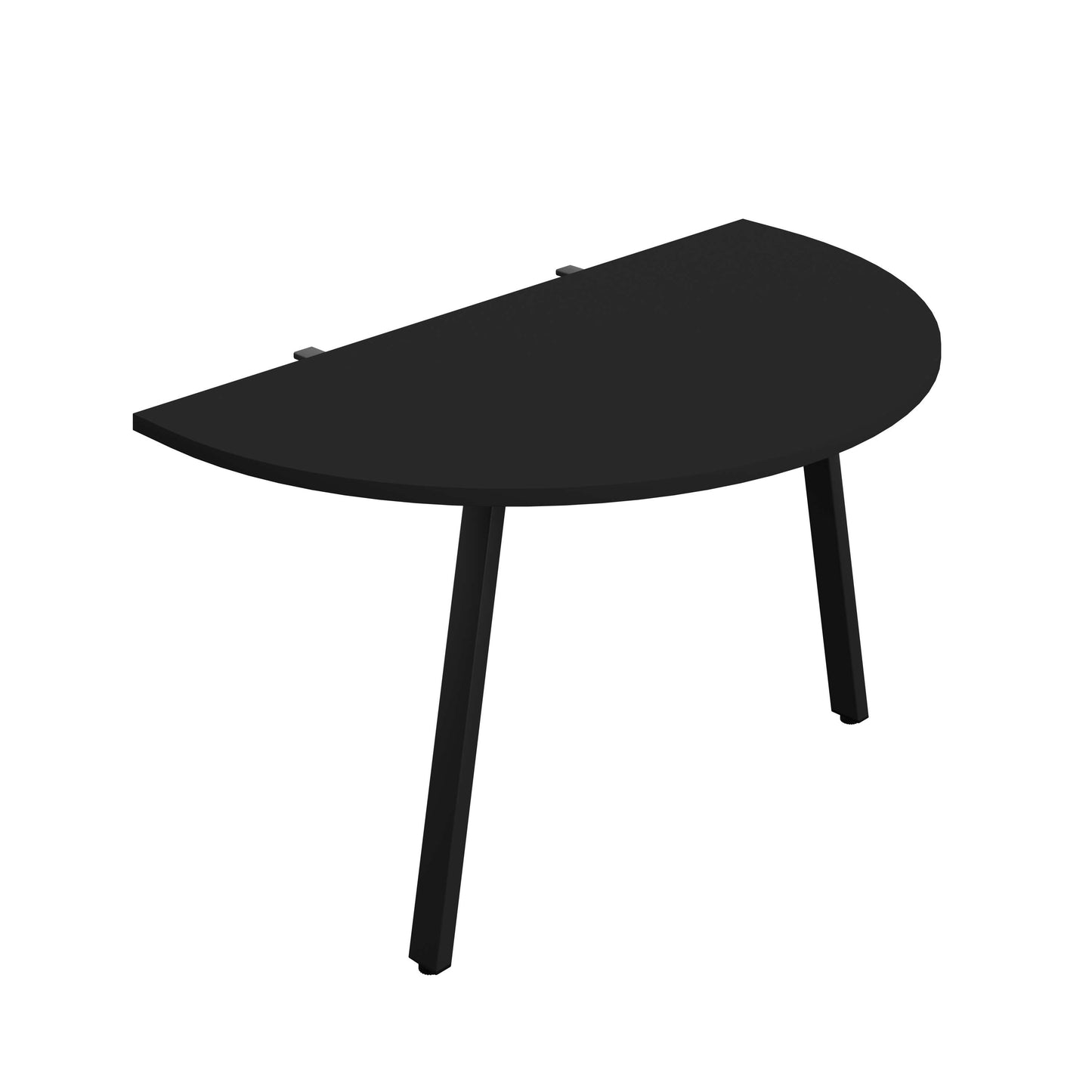 Synergy Screen Depth D-End Single Person Bench : A-Frame Leg : 1400 | 800 | Black/Black