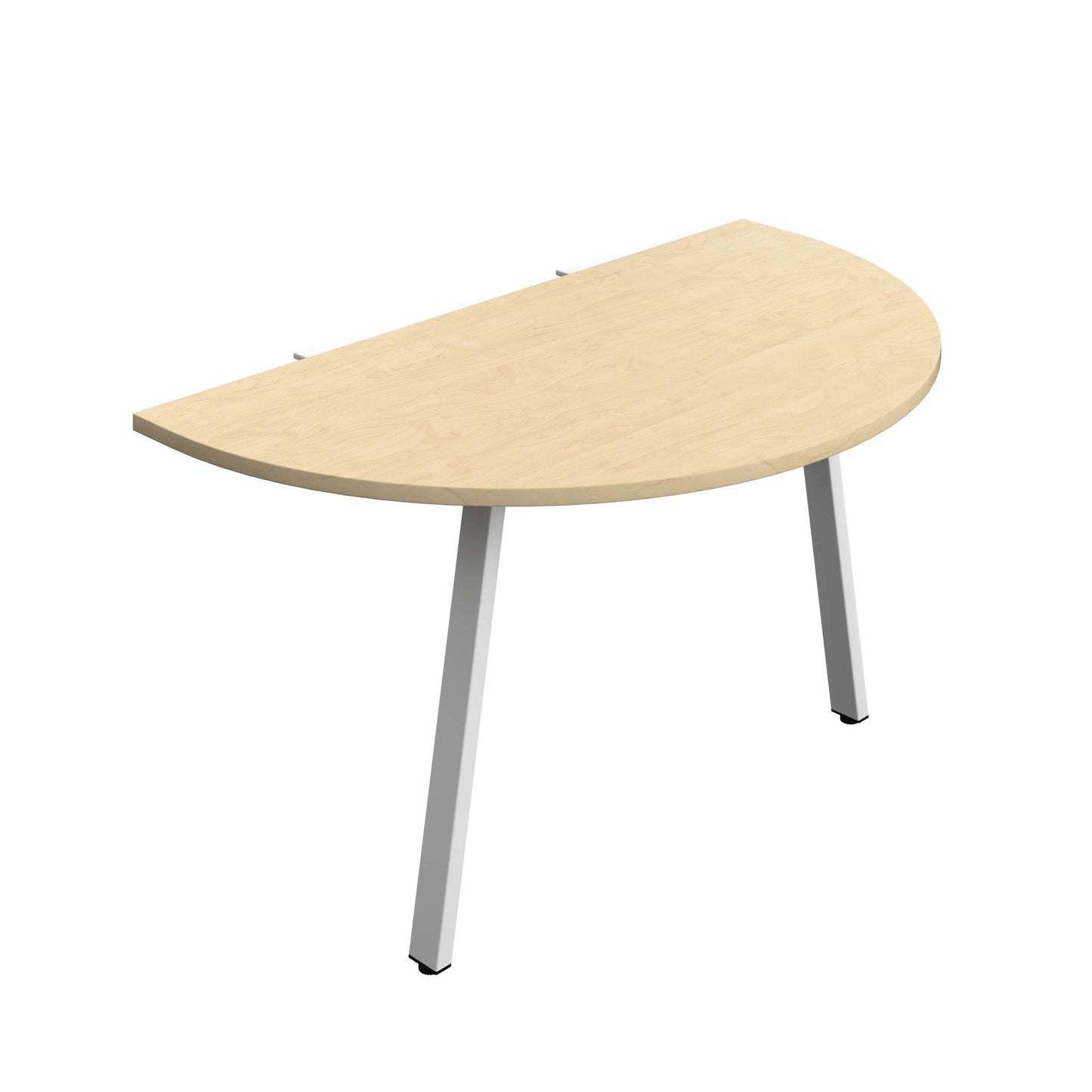 Synergy Screen Depth D-End Single Person Bench : A-Frame Leg : 1400 | 800 | Maple/White