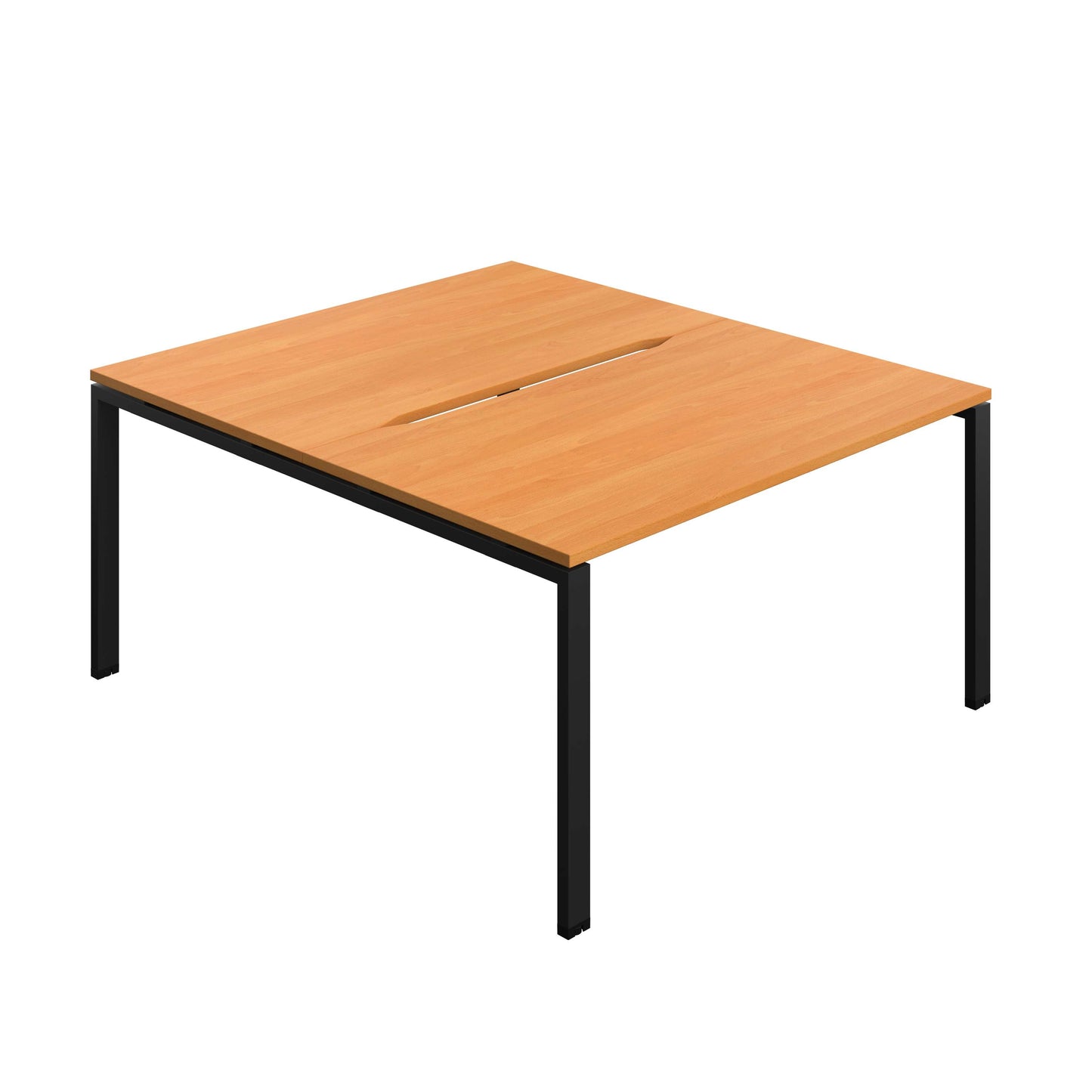 Synergy Bench with Cut Out: 2 Person (FSC) : Goal Post Leg : 1400 | 800 | Unlimited/Black