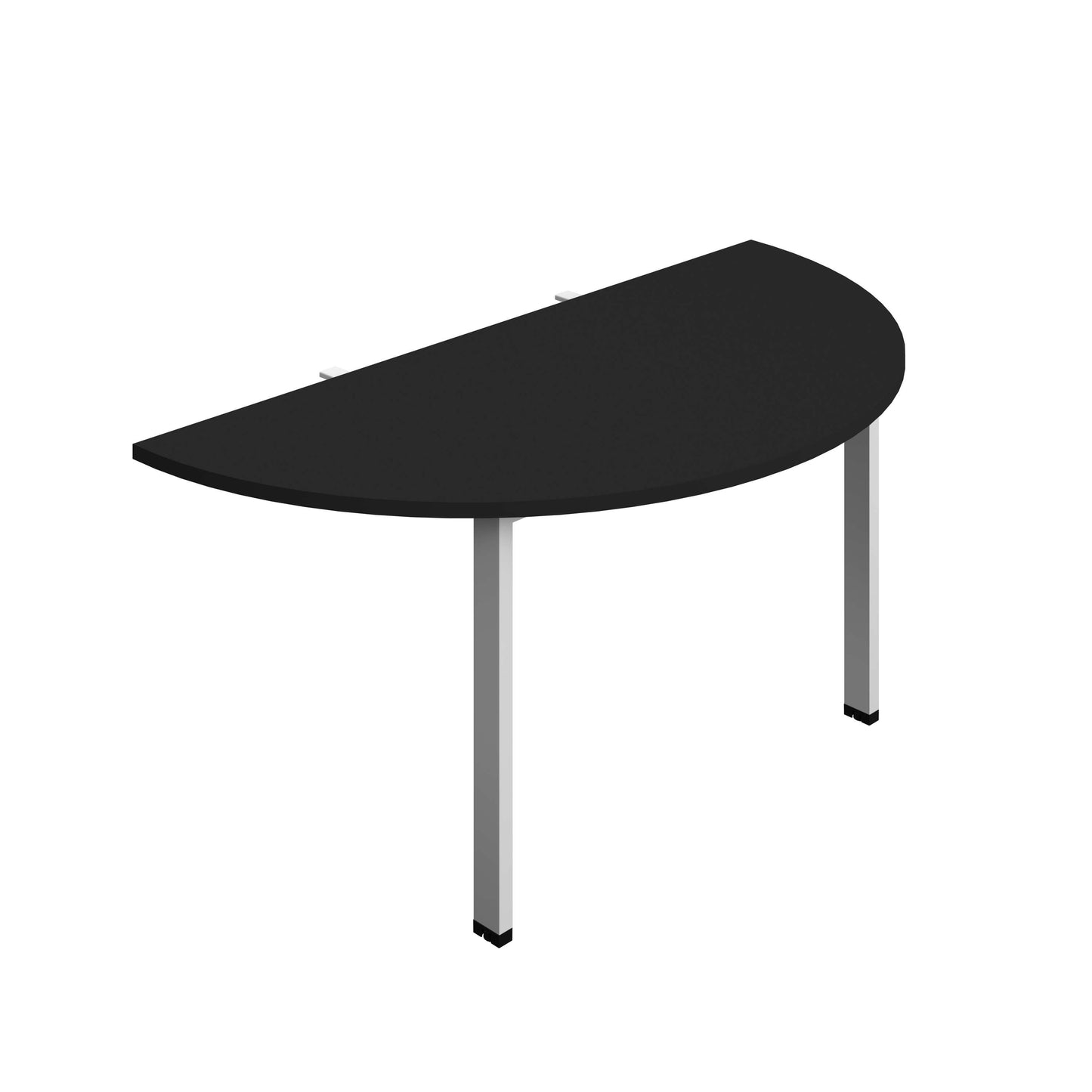 Synergy Screen Depth D-End Single Person Bench : Goal Post Leg : 1400 | 800 | Black/Silver