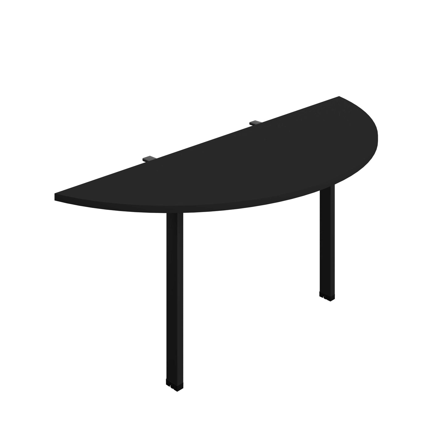 Synergy Screen Depth D-End Single Person Bench : Goal Post Leg : 1600 | 600 | Black/Black