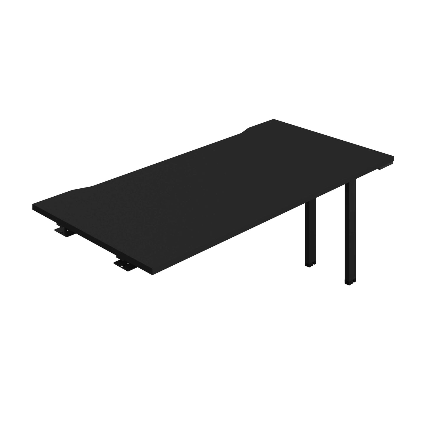 Synergy Bench Extension with Cut Out: 1 Person (FSC) : 1600 | 800 | Black/Black