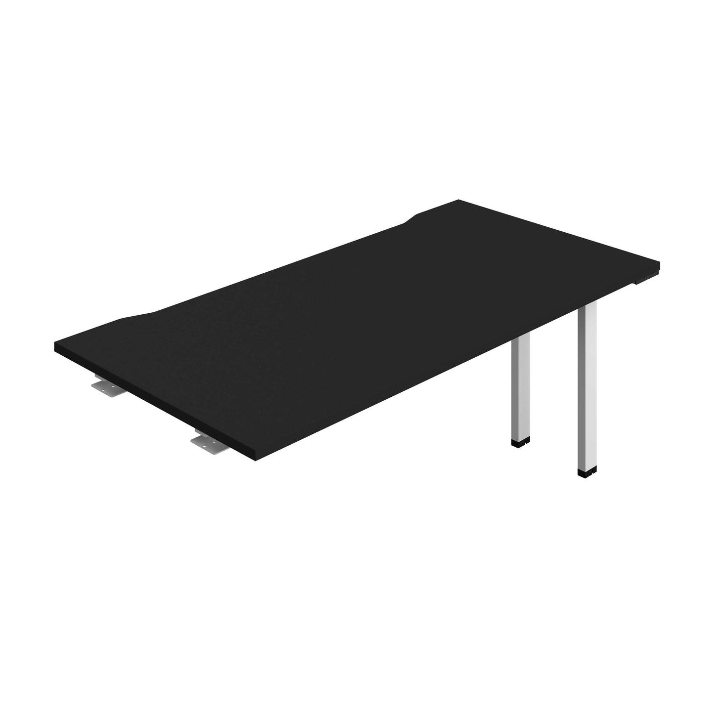 Synergy Bench Extension with Cut Out: 1 Person (FSC) : 1600 | 800 | Black/White