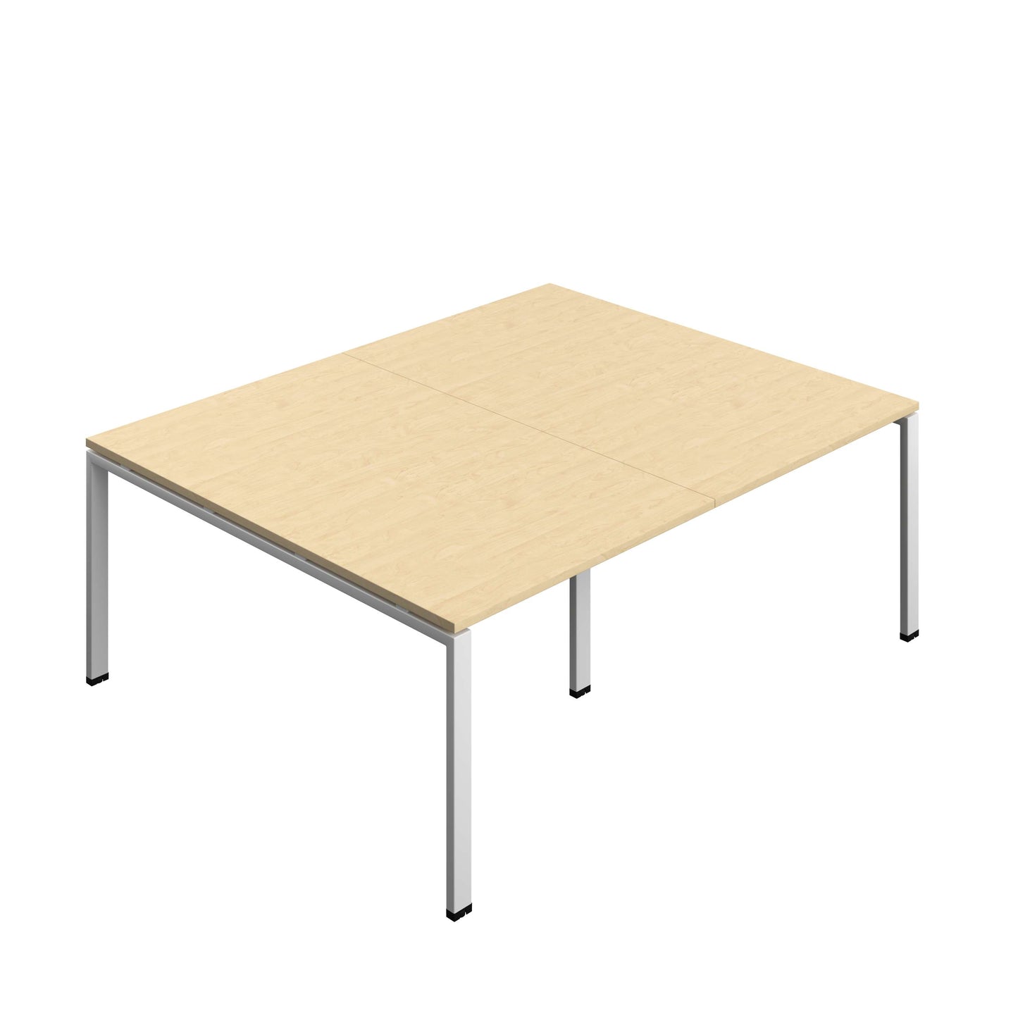 Synergy Meeting Table (FSC) : Goal Post Leg : 2000 | 1600 | Maple/Silver