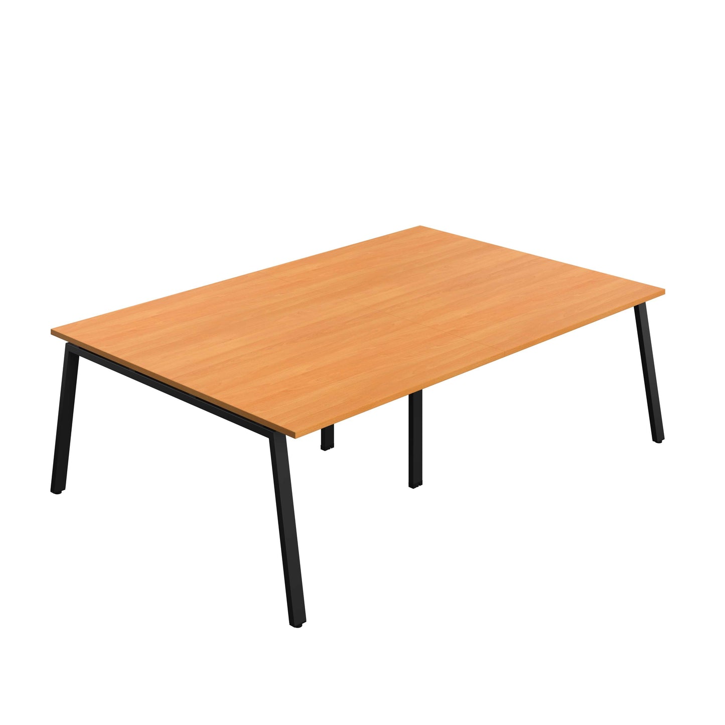 Synergy Meeting Table (FSC) : A-Frame Leg : 2400 | 1600 | Beech/Black