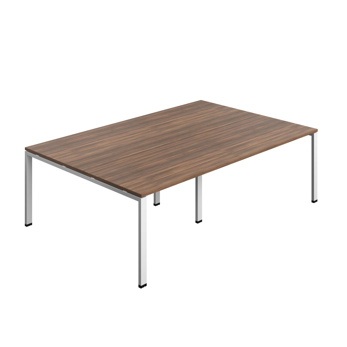 Synergy Meeting Table (FSC) : Goal Post Leg : 2400 | 1600 | Dark Walnut/White