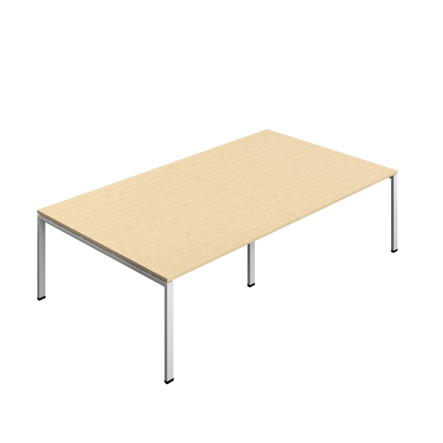 Synergy Meeting Table (FSC) : Goal Post Leg : 2800 | 1600 | Maple/Silver