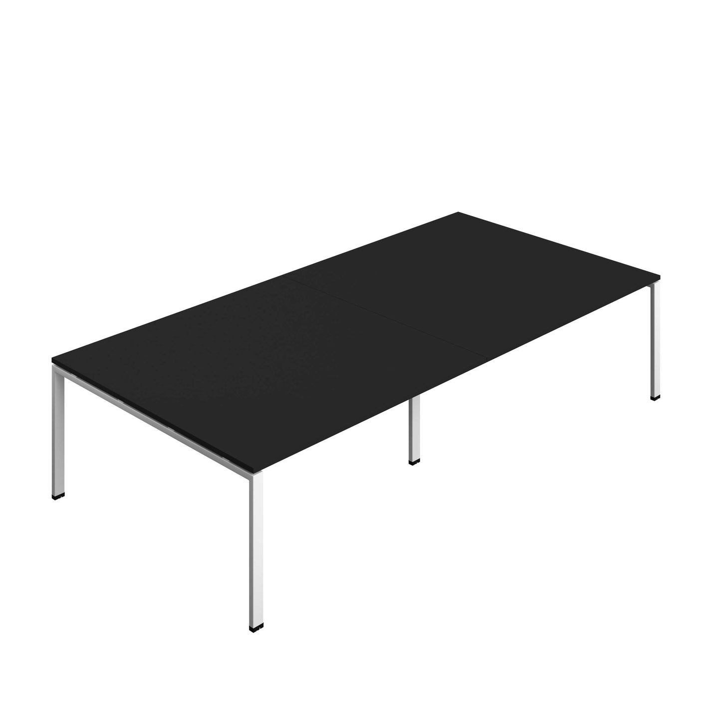 Synergy Meeting Table (FSC) : Goal Post Leg : 3200 | 1600 | Black/White