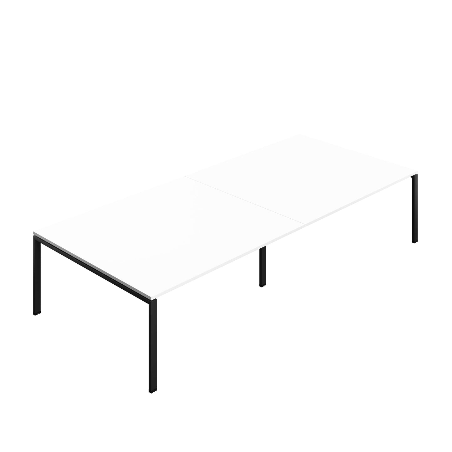Synergy Meeting Table (FSC) : Goal Post Leg : 3600 | 1600 | White/Black