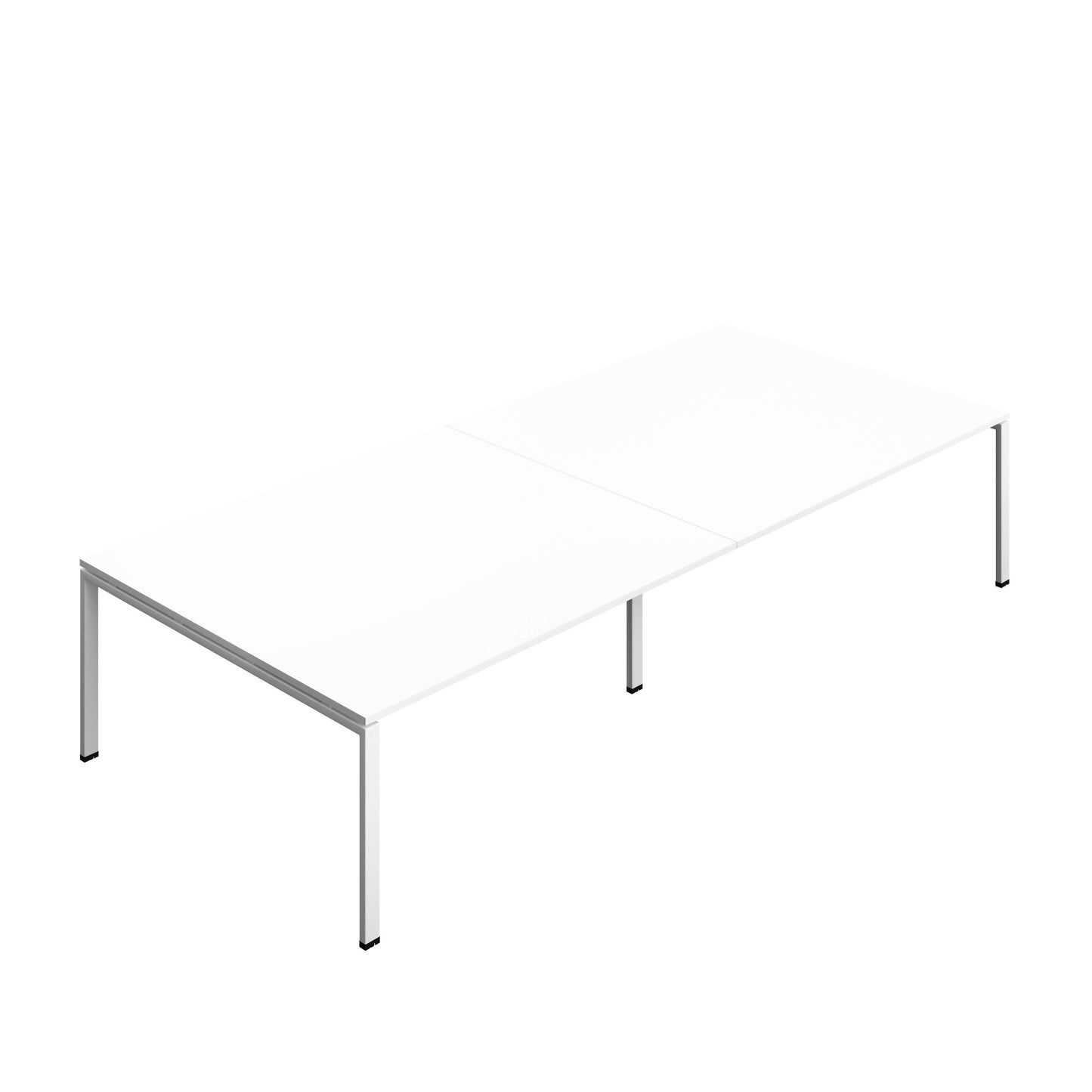 Synergy Meeting Table (FSC) : Goal Post Leg : 3600 | 1600 | White/White
