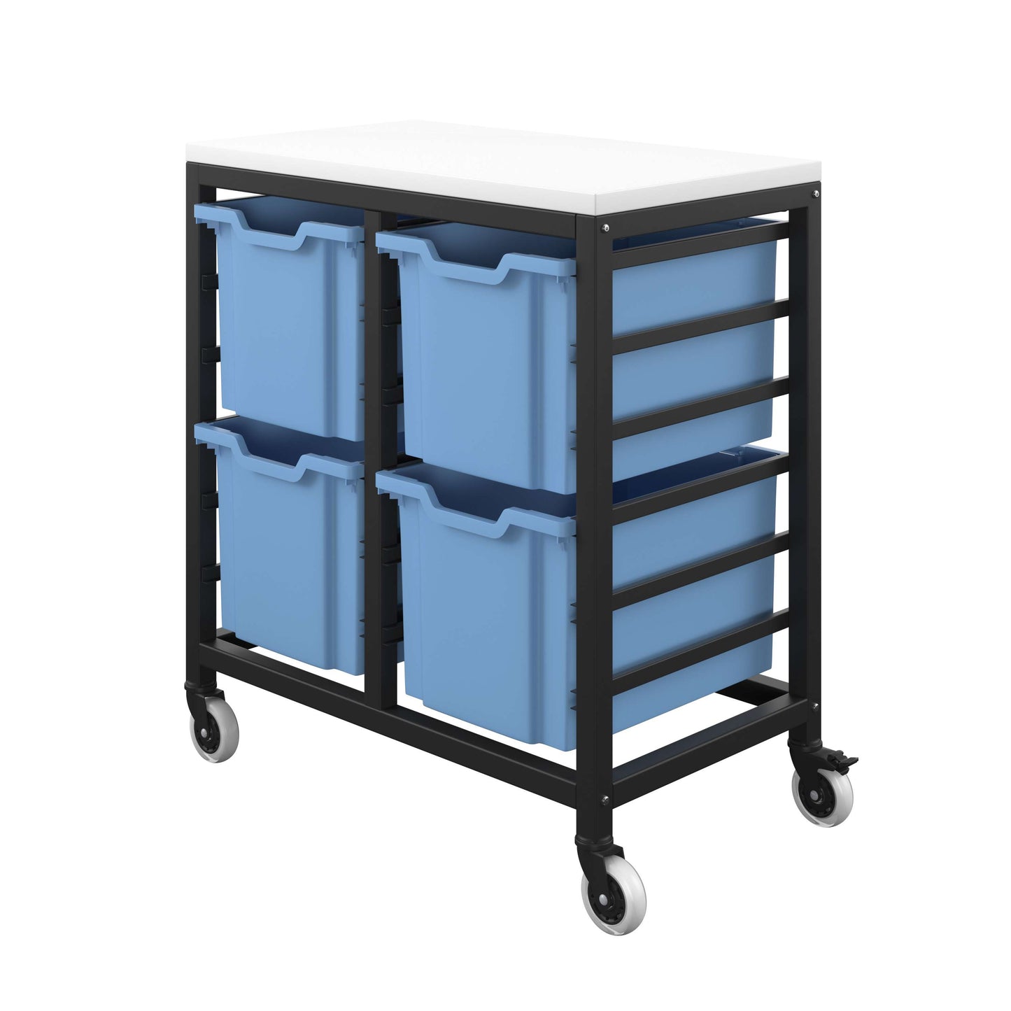 Titan Storage Unit with Tray Drawers | 4 Extra Deep Drawers (F25) | Unlimited