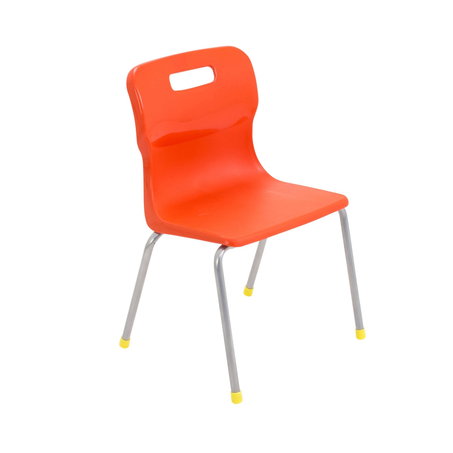 Titan 4 Leg Chair | Size 3 | Orange
