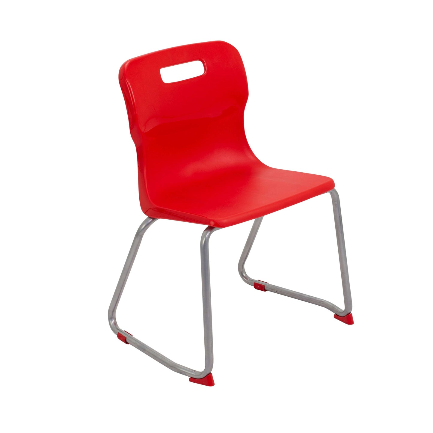 Titan Skid Base Chair | Size 4 | Red