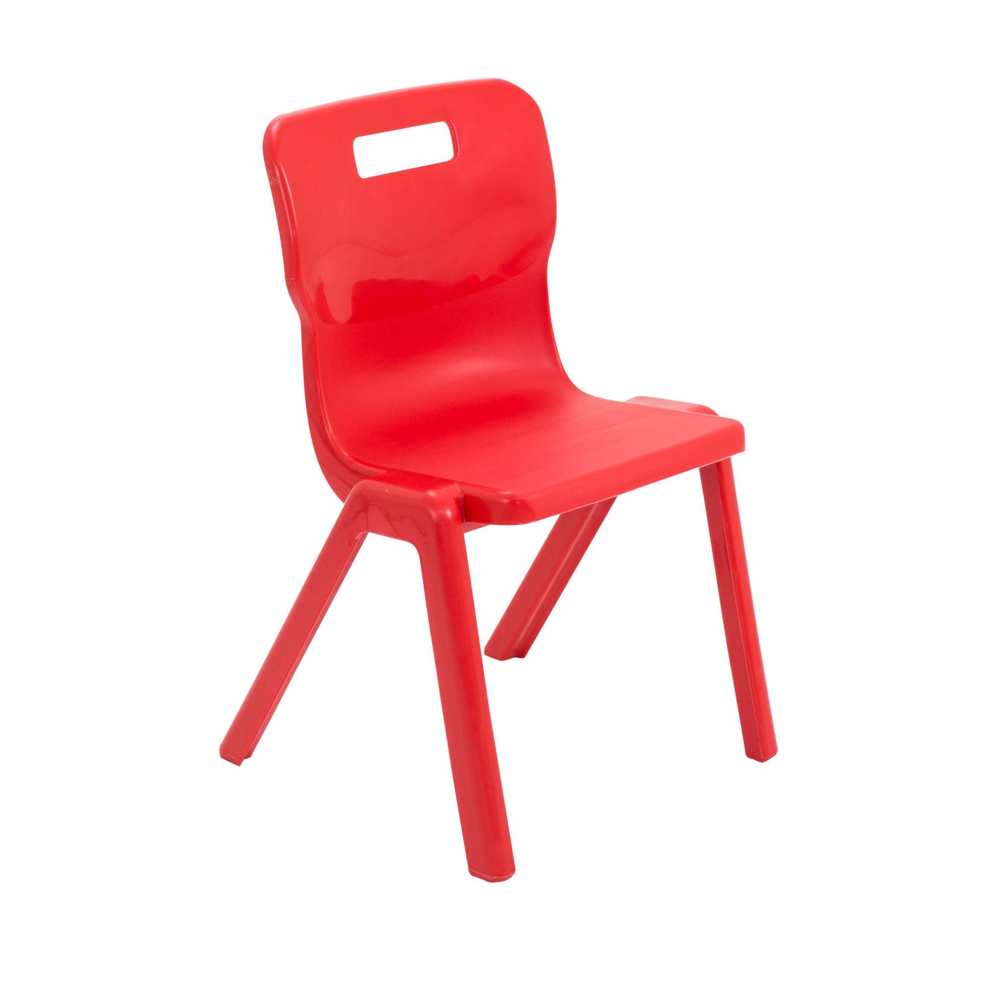 Titan One Piece Chair | Size 4 | Red