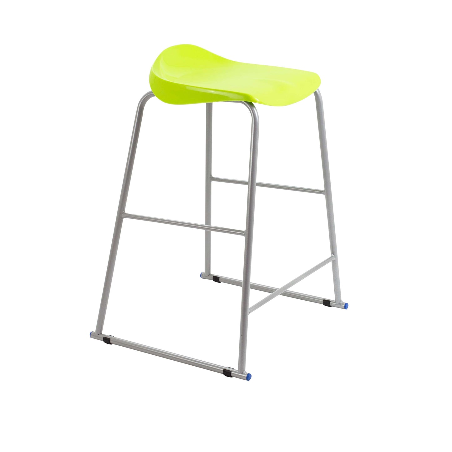 Titan Stool | Size 6 | Grey Frame | Lime