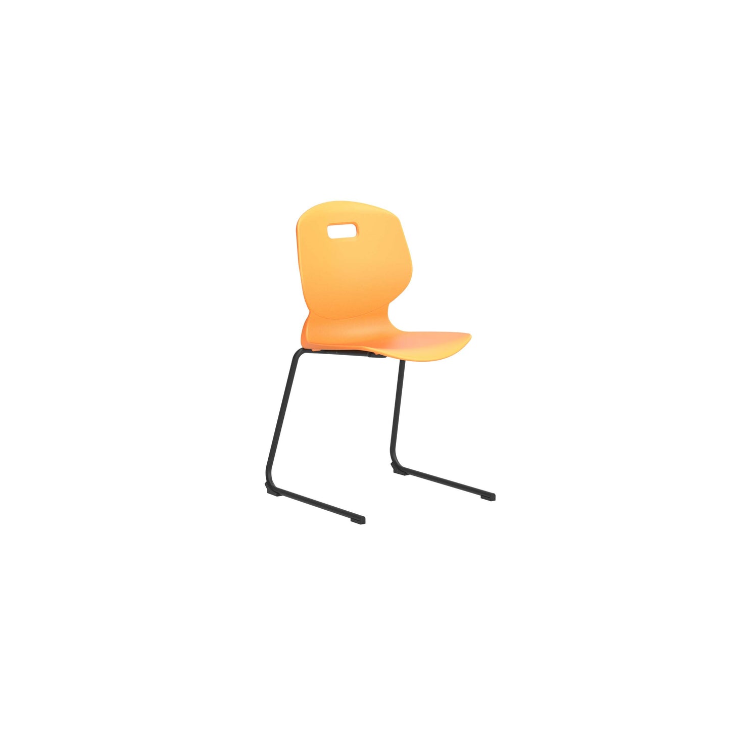 Titan Arc Reverse Cantilever Chair | Size 5 | Marigold