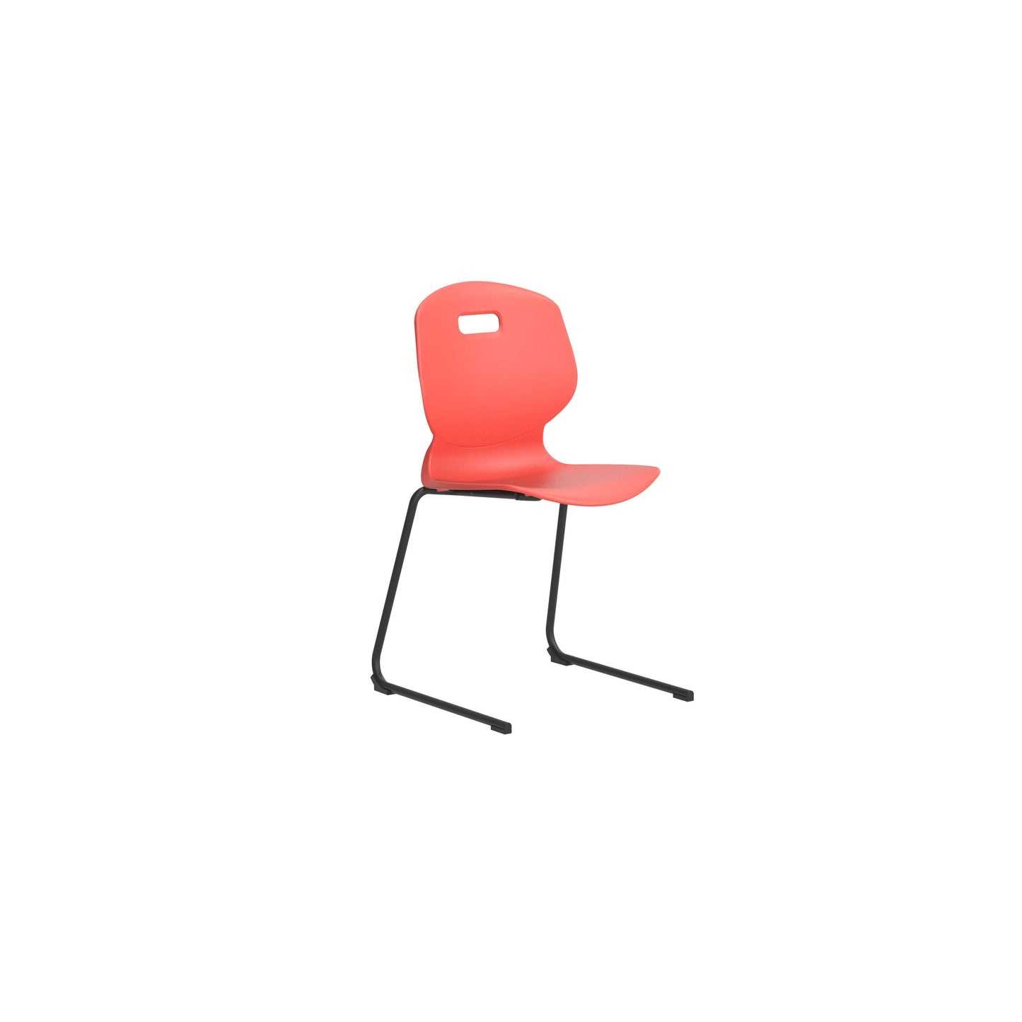Titan Arc Reverse Cantilever Chair | Size 6 | Coral