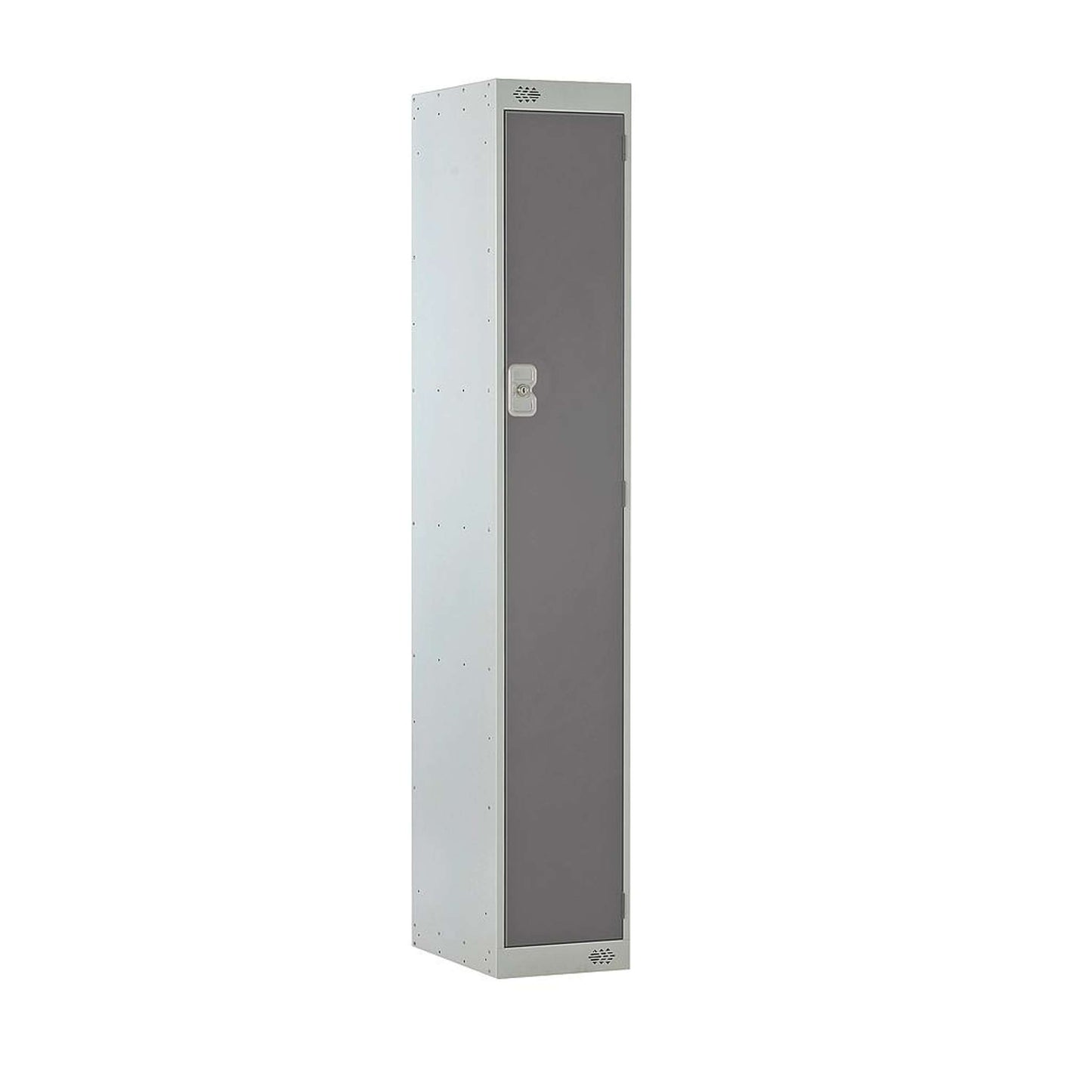 Locker | 1 Door | 450mm Deep | Dark Grey/Grey