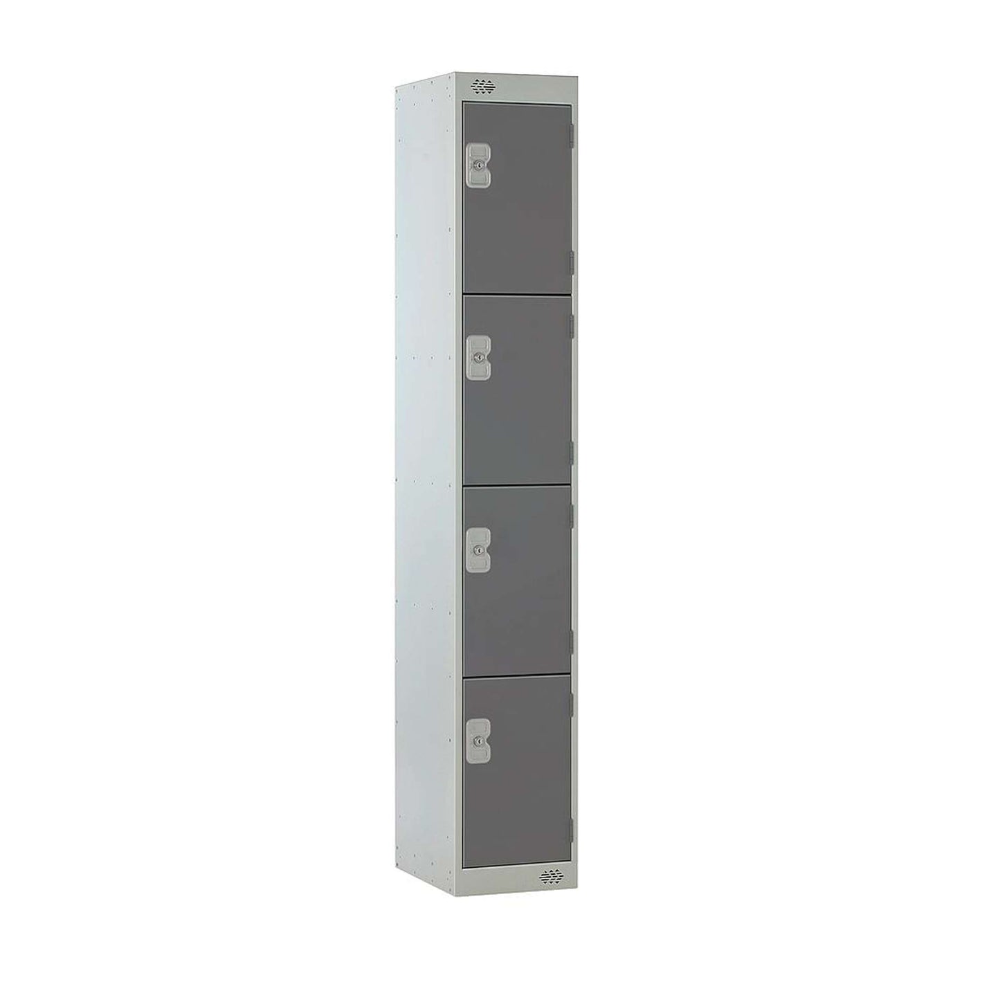 Locker | 4 Door | 450mm Deep | Dark Grey/Grey