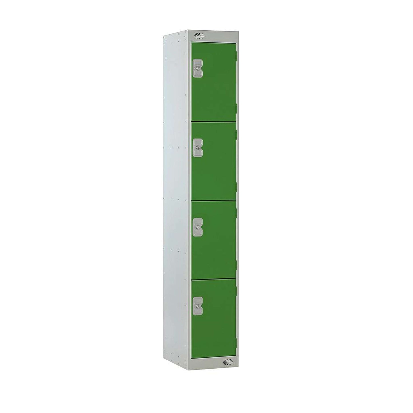 Locker | 4 Door | 450mm Deep | Green/Grey
