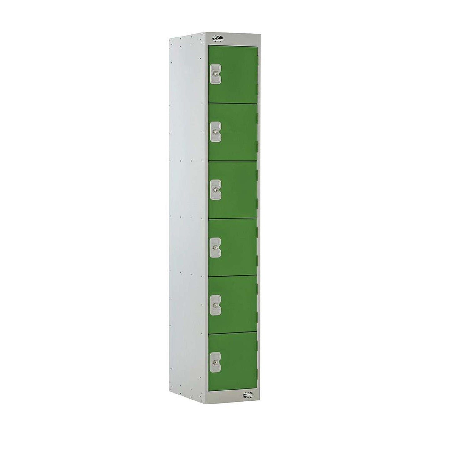 Locker | 6 Door | 450mm Deep | Green/Grey