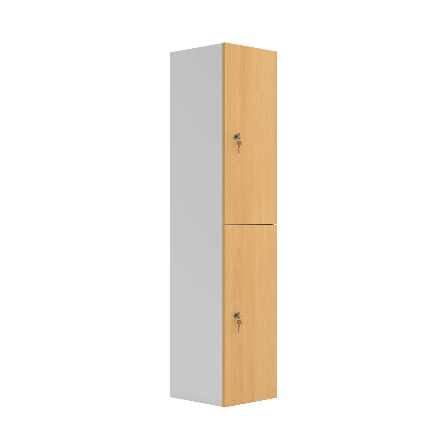 Wooden Locker (FSC) | 2 Doors | Ellmau Beech