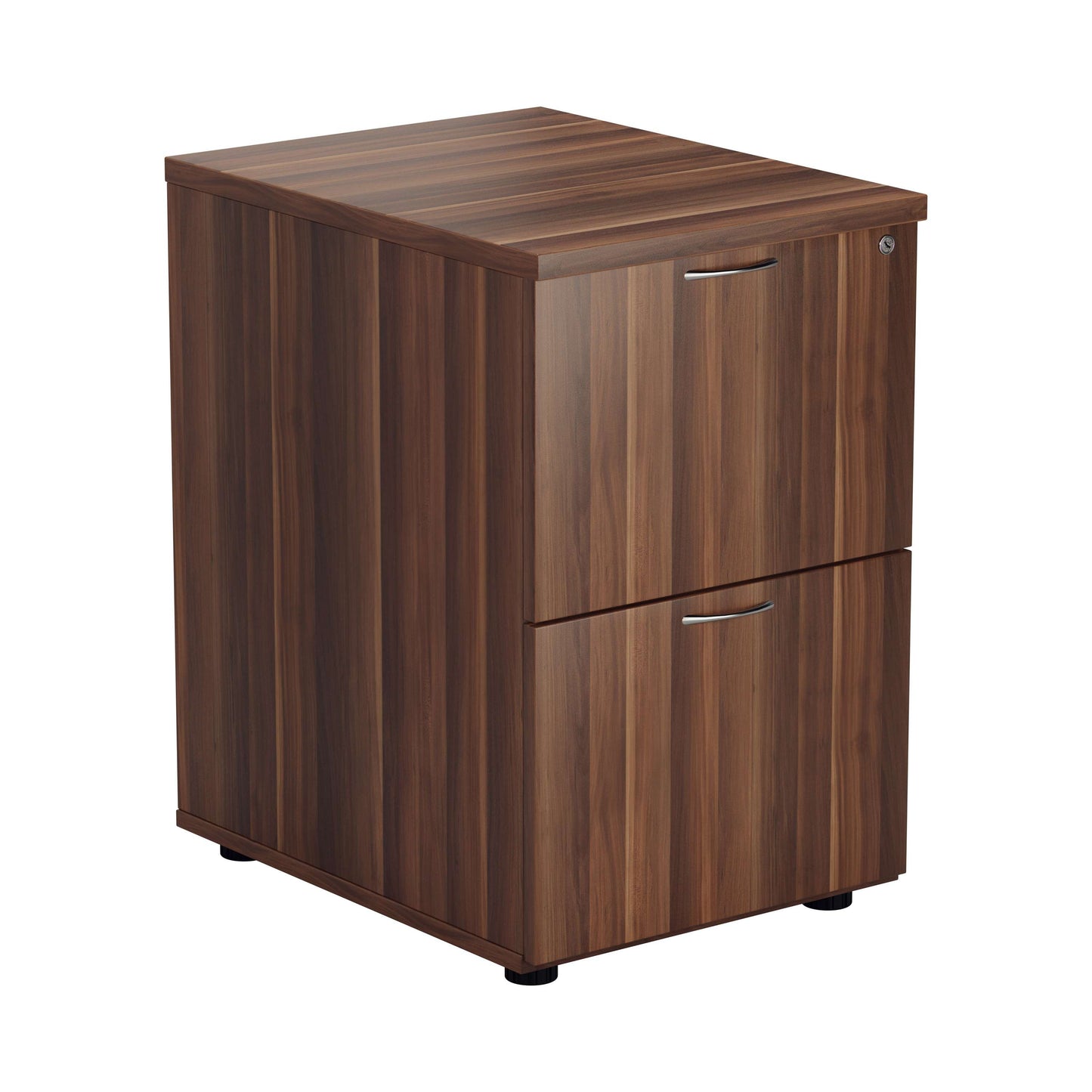 Essentials Filing Cabinet 2 Drawer (FSC) | Dark Walnut