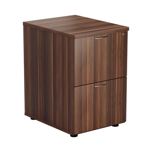 Essentials Filing Cabinet 2 Drawer (FSC) | Dark Walnut