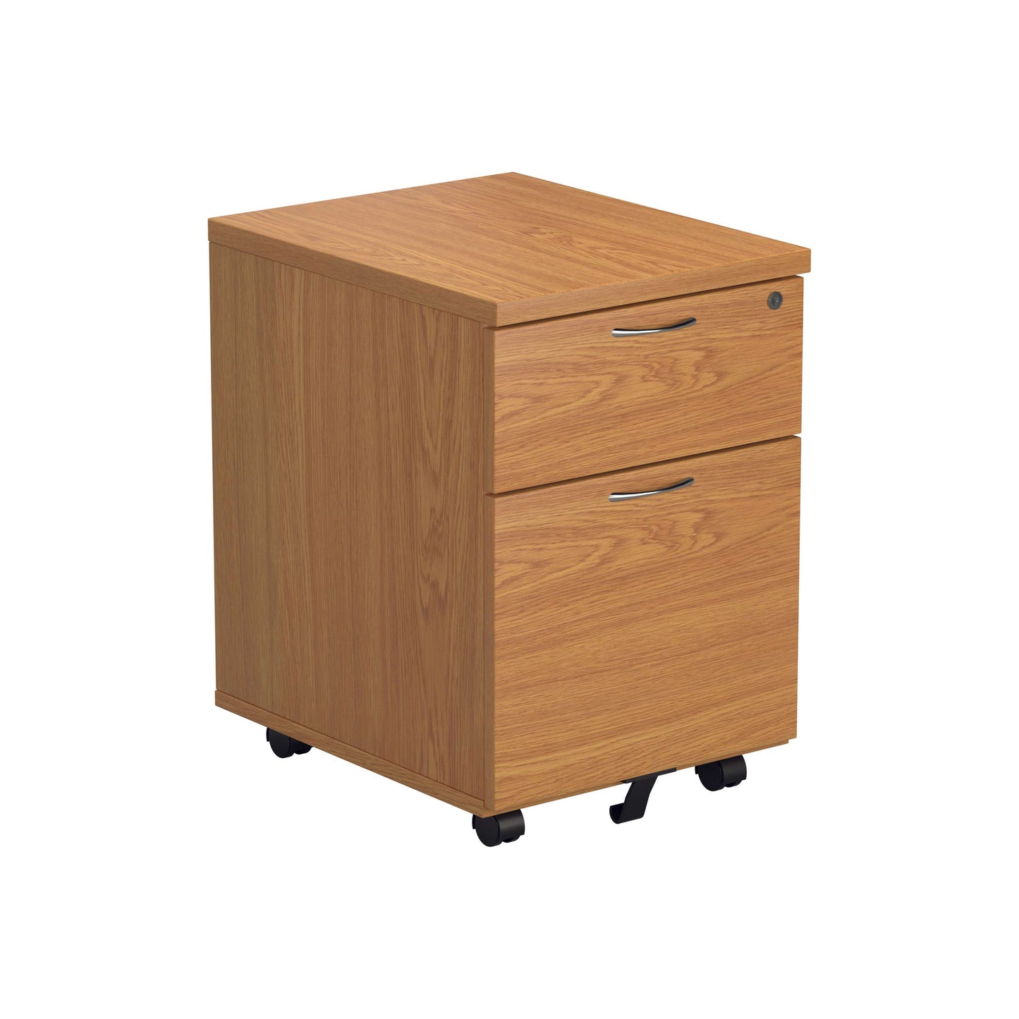 Mobile Pedestal 2 Drawer (FSC) | Nova Oak