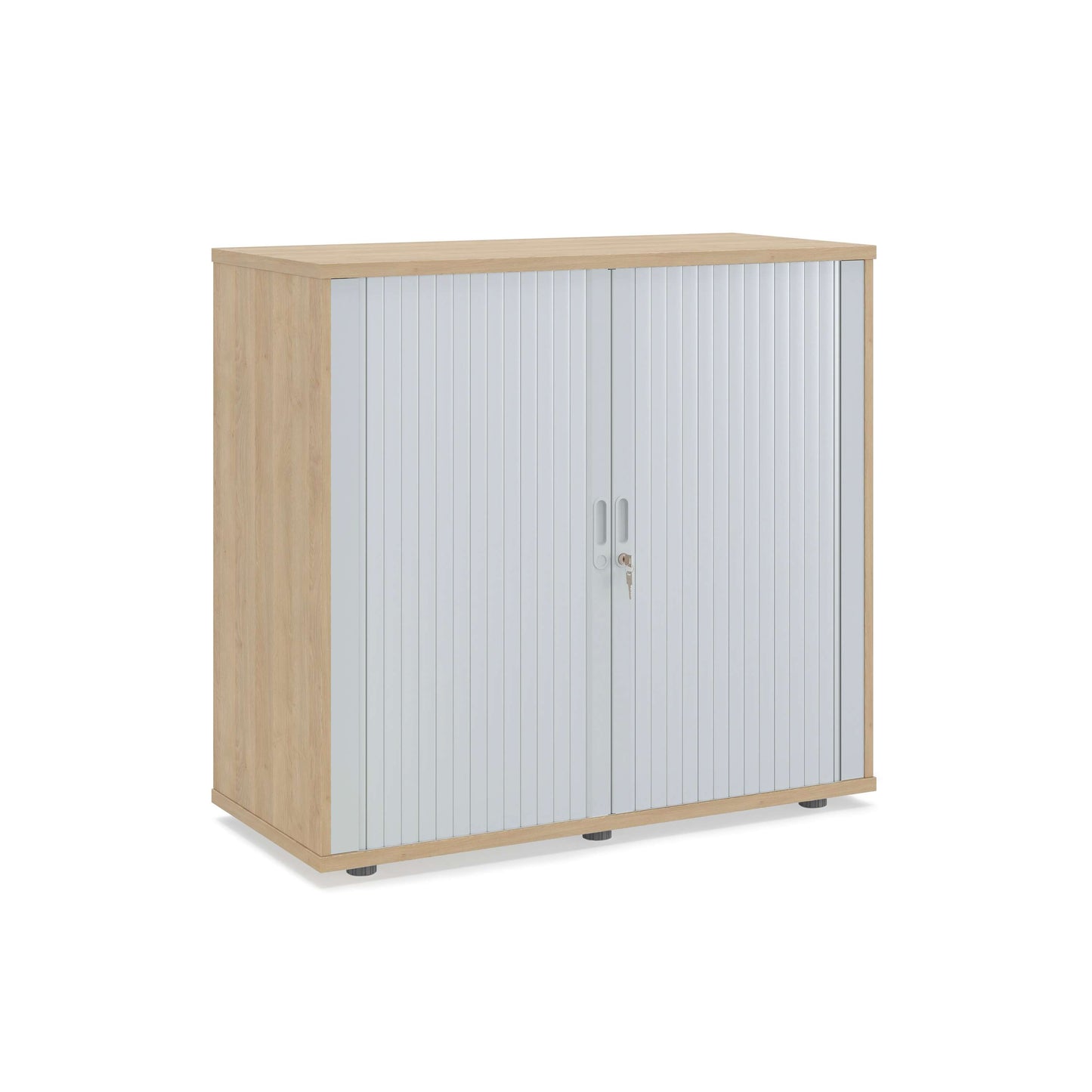 Wooden Side Opening Tambour (FSC) | 1020mm High | Nova Oak