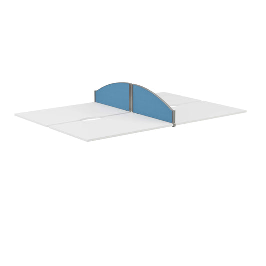 Panel Type 6 Arc Return Screen | White Frame | Unlimited Band 1