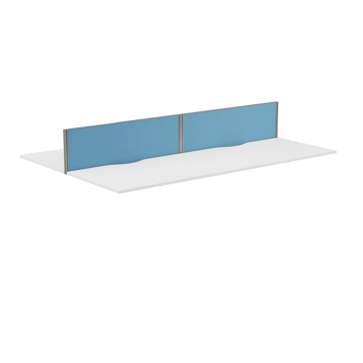 Panel Type 7 Straight Screen | 1600mm | Silver Frame | Unlimited Band 2