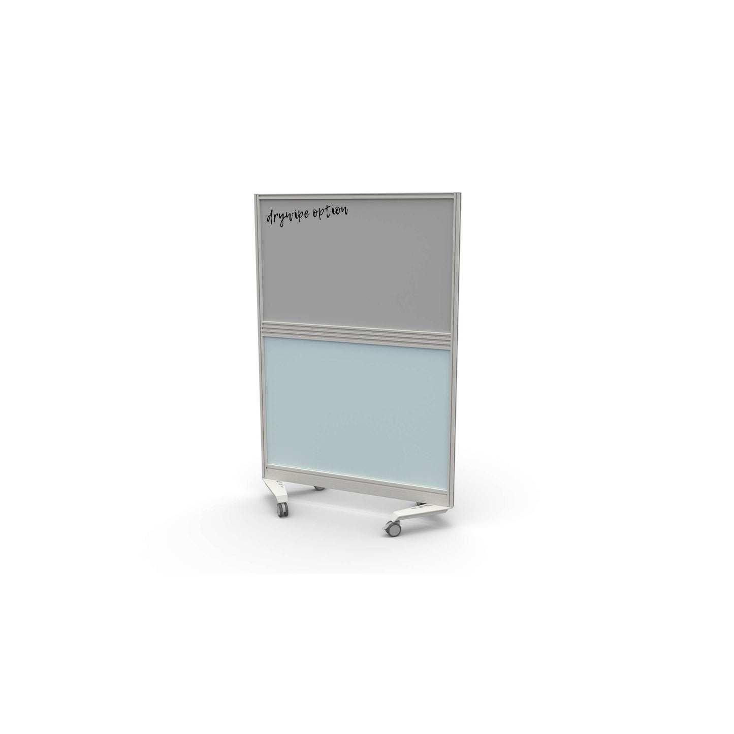 Mobile Type 3 Half Glazed Screen | 800 X 1500 | Silver Frame | Unlimited Band 2