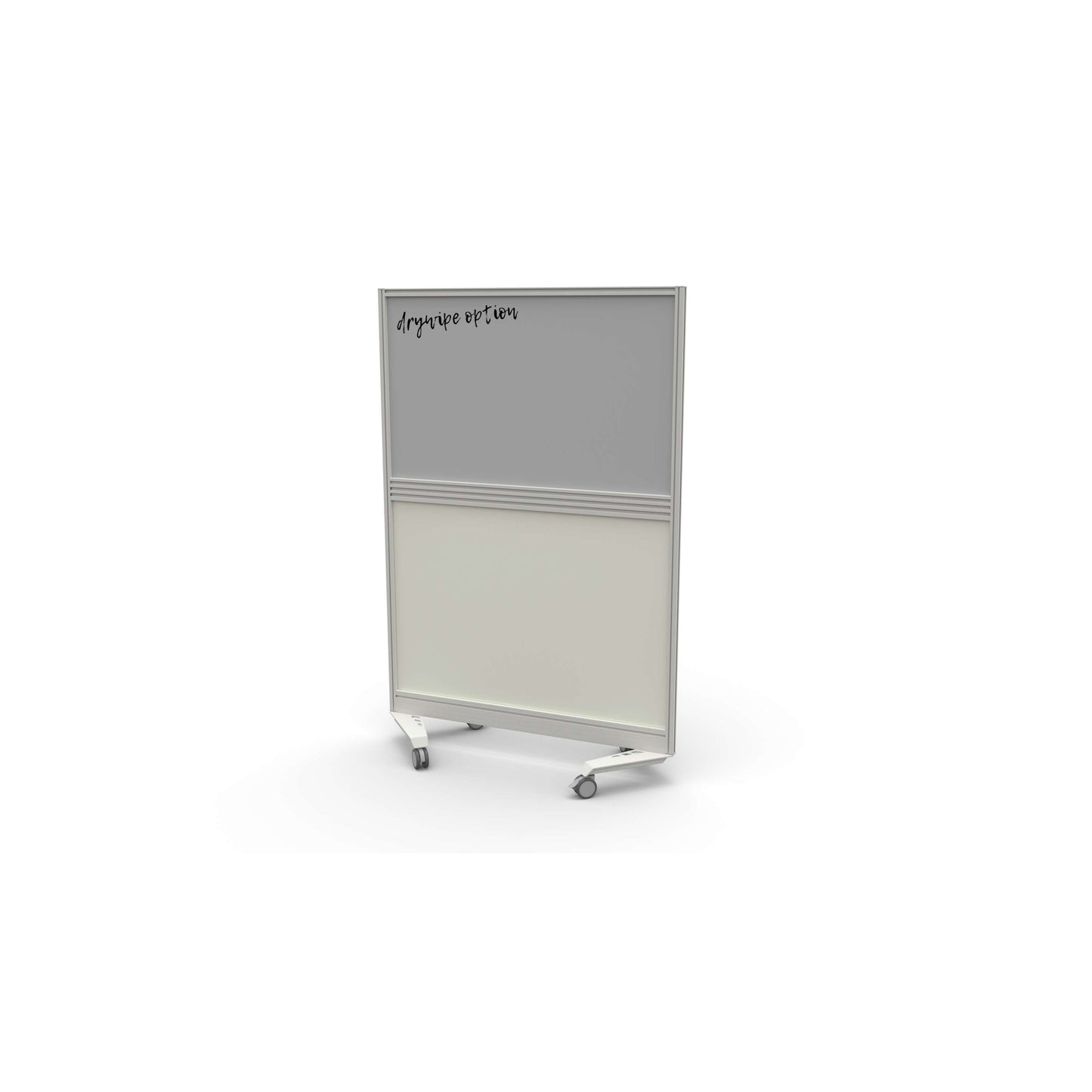 Mobile Type 3 Half Glazed Screen | 800 X 1800 | Silver Frame | Unlimited Band 1