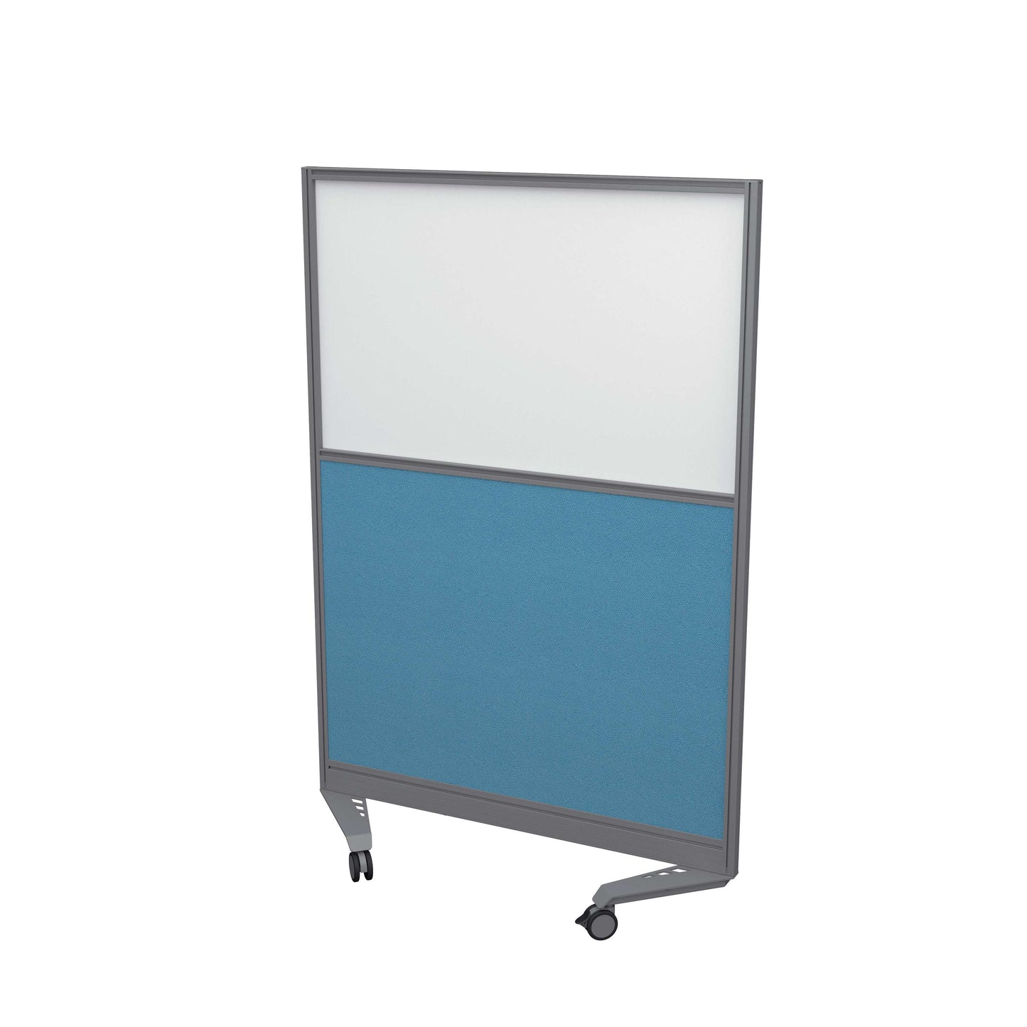Mobile Type 3 Half Glazed Screen | 1000 X 1800 | Silver Frame | Unlimited Band 2