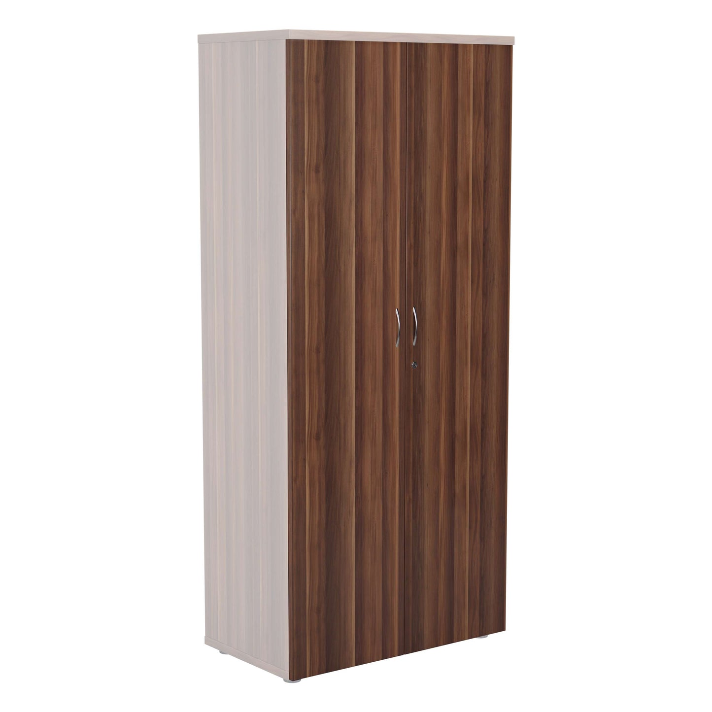 Wooden Storage Cupboard Doors (FSC) | 2000mm | Dark Walnut
