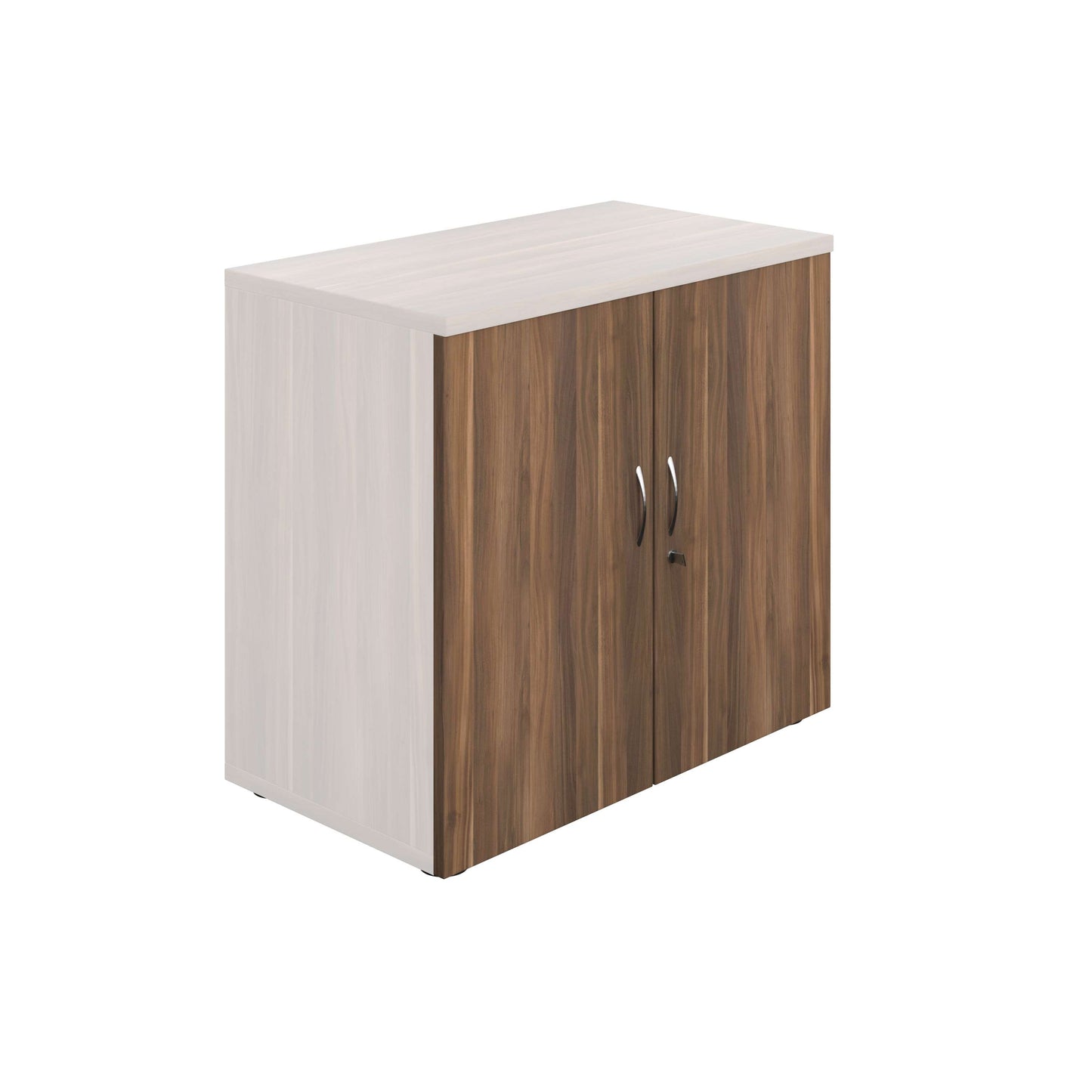 Wooden Storage Cupboard Doors (FSC) | 700mm | Dark Walnut