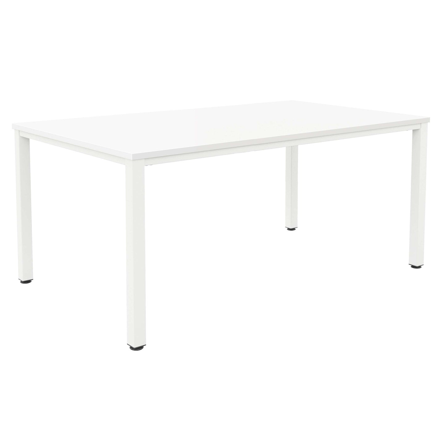 Fraction Infinity Rectangular Meeting Table (FSC) | 1600 X 800 | White/White