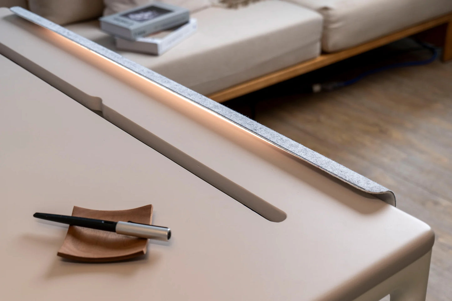 Tenon ALXR Smart Adjustable Desk - Modular sit-stand desk with a built-in touchscreen
