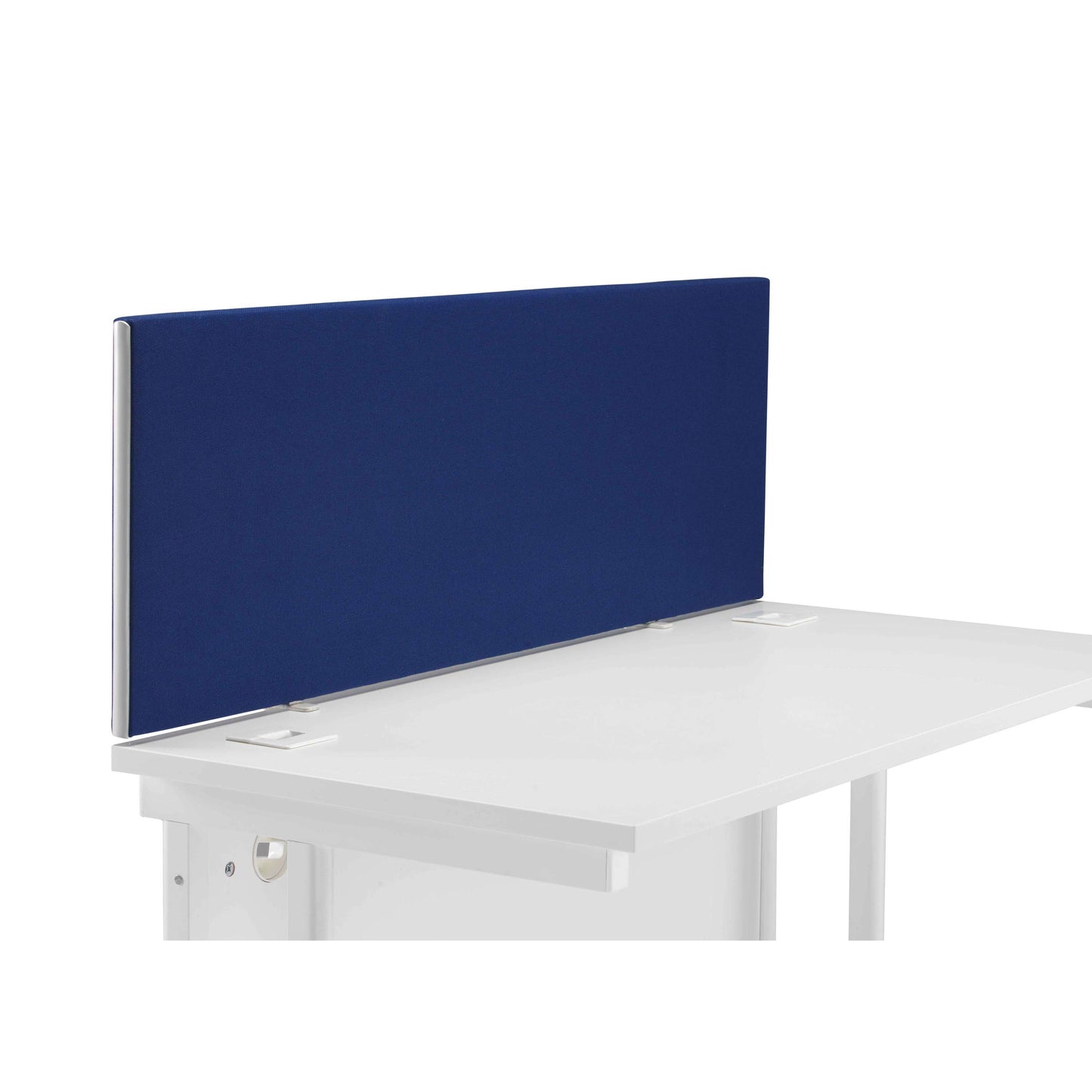 Straight Upholstered Desktop Screen | 1200mm | Royal Blue