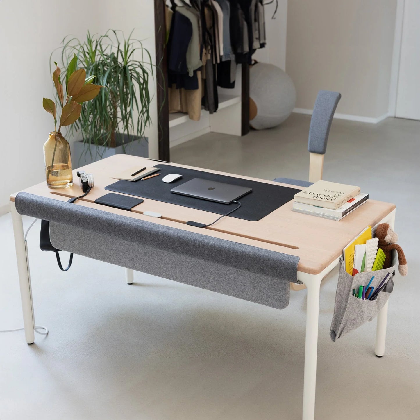 Tenon ALXR Smart Adjustable Desk - Modular sit-stand desk with a built-in touchscreen
