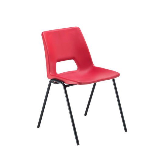 Economy Polypropylene Chair | Red