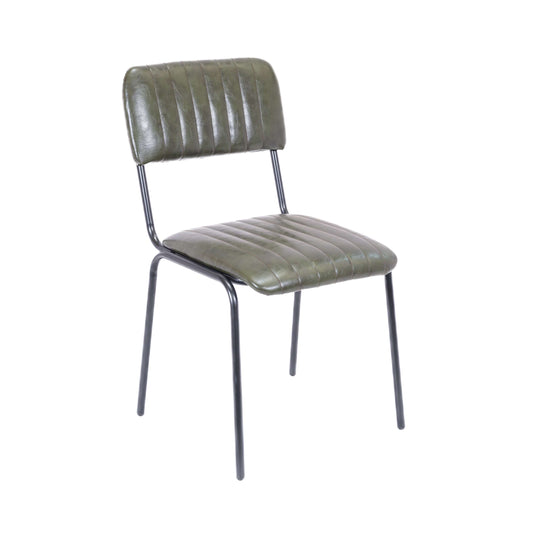 Tavern Side Chair | Green PU