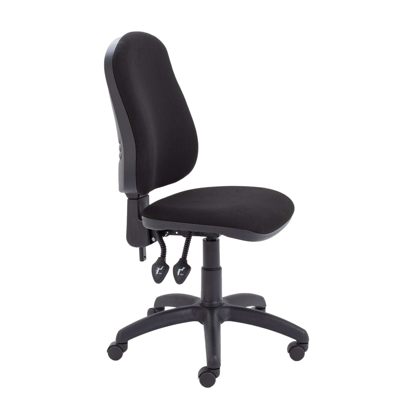 Calypso 2 High Back Operator Chair | No Arms | Black