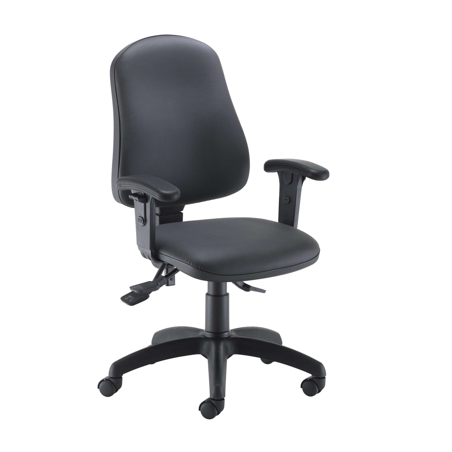 Calypso 2 Deluxe Chair | No Arms | Black PU