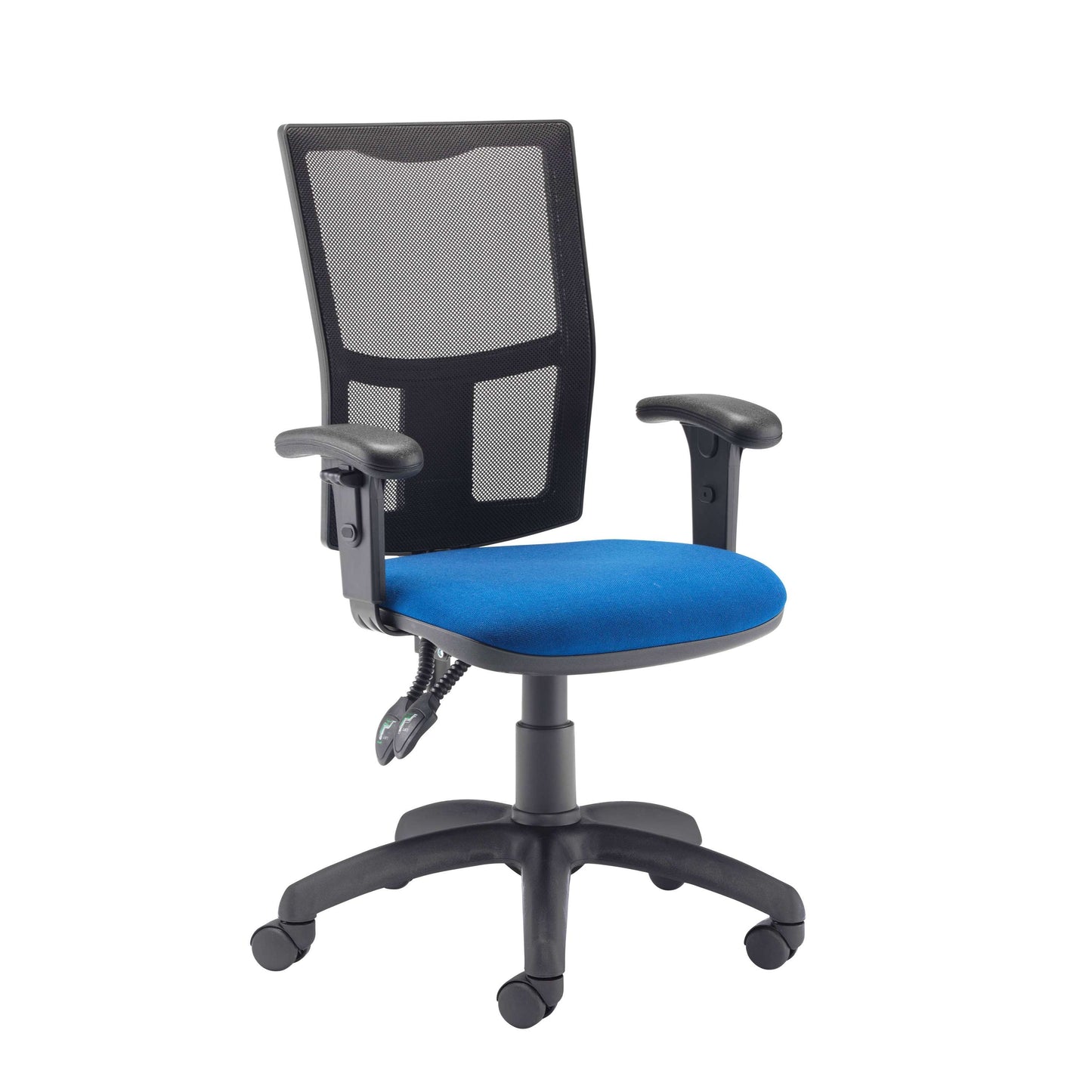 Calypso 2 Mesh Office Chair | Adjustable Arms | Royal Blue