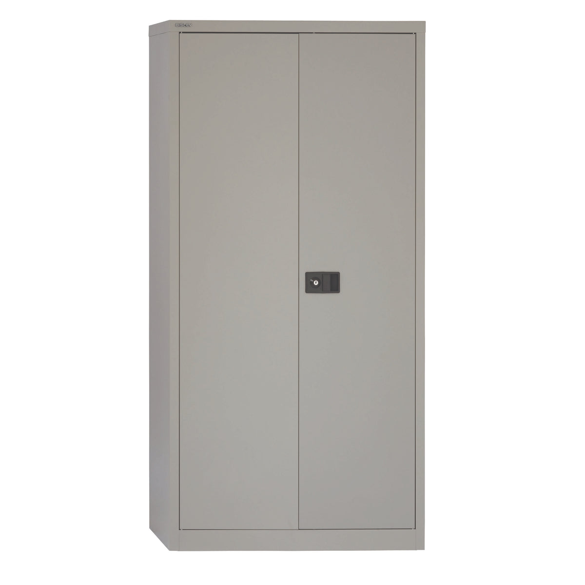 Bisley Contract Steel Double Door Cupboard | 1806mm High | Goose Grey