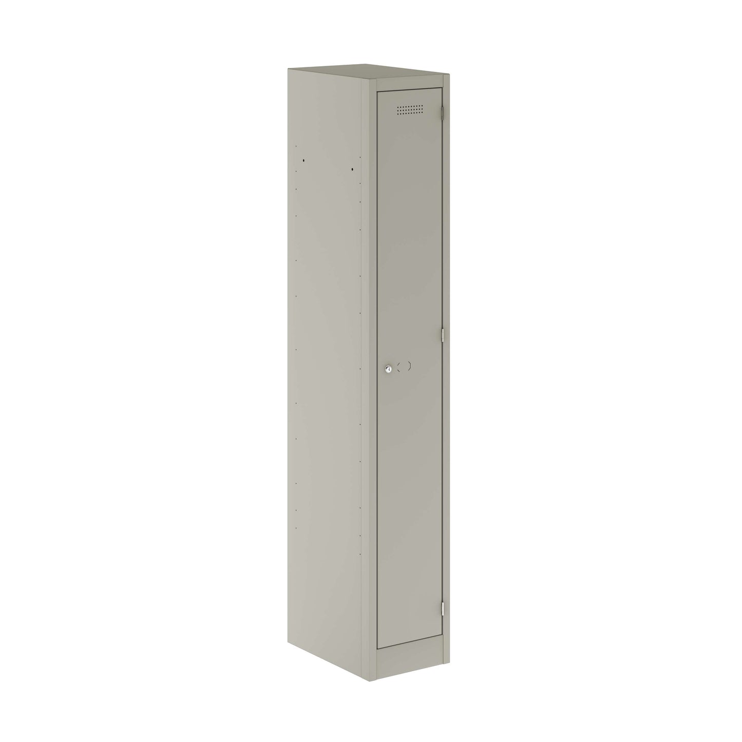 Primary 1 Door Single Locker Column | Goose Grey
