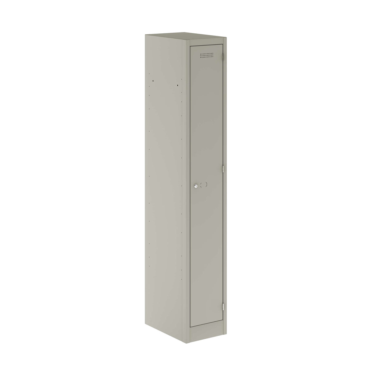Primary 1 Door Single Locker Column | Goose Grey